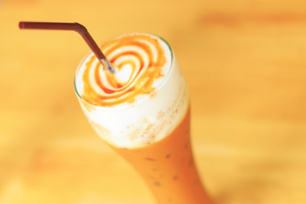 Frappuccino au caramel