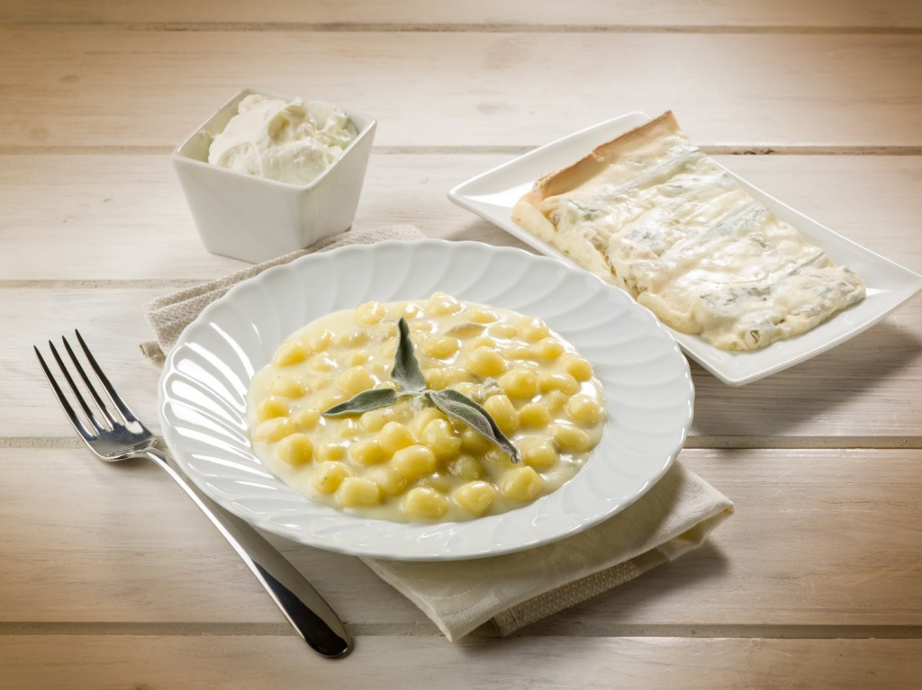 Gnocchis aux quatres fromages