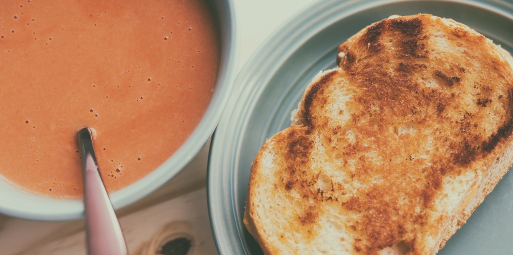 Soupe aux tomates et au lait